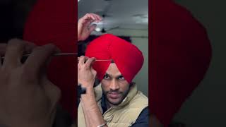 Navi turban king | wattan wali pagg  #tutorial #shortvideo #punjabisong