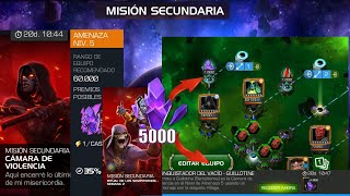 5 MIL ESQUIRLAS DE 7⭐ en la Semana 2 de la Mision secundaria SEMPITERNO CAMARA DE LA VIOLENCIA- MCOC