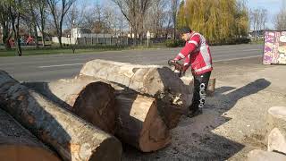 Stihl  Ms661c-m and big wood