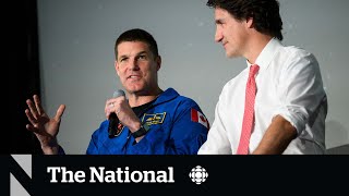 Artemis II astronauts meet Trudeau