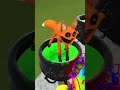 ALL SIZE FORGOTTEN SMILING CRITTERS POPPY PLAYTIME 3 vs TOXIC CAULDRON SMALL TO BIG in Garry's Mod