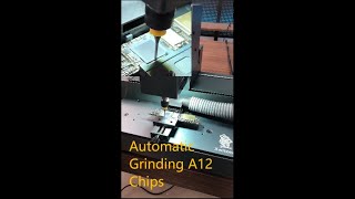 How to Grind the A12 Chip w/ Q1 Automatic Grinding Machine #phonerepair #soldering #chips #phonetool