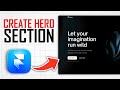 How To Create A Hero Section In Framer (Full Guide)