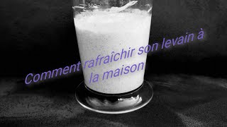 Comment rafraîchir son levain à la maison