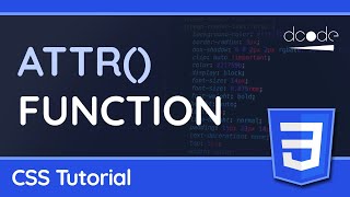 How to use the CSS attr() Function - CSS Tutorial