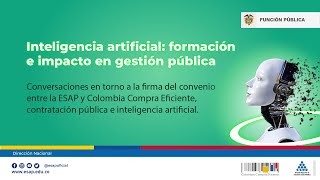 Conversatorio sobre inteligencia artificial y nuevas tecnologías