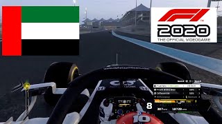 F1 2020 Abu Dhabi Grand Prix _ Pierre Gasly AlphaTauri . difficulty 90% | Gameplay Keyboard
