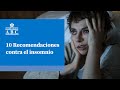 10 recomendaciones para combatir el insomnio