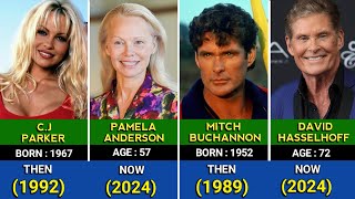 Baywatch 1989 Cast Then And Now