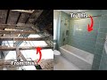 Complete New Layout Bathroom Remodel | Start to Finish | PLAN LEARN BUILD