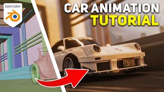 How to make a car animation in Blender | Blender Tutorial