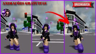 Códigos das novas ANIMAÇÕES GRATUITAS  no Brookhaven #brookhaven #belula #brookhavenrp #roblox