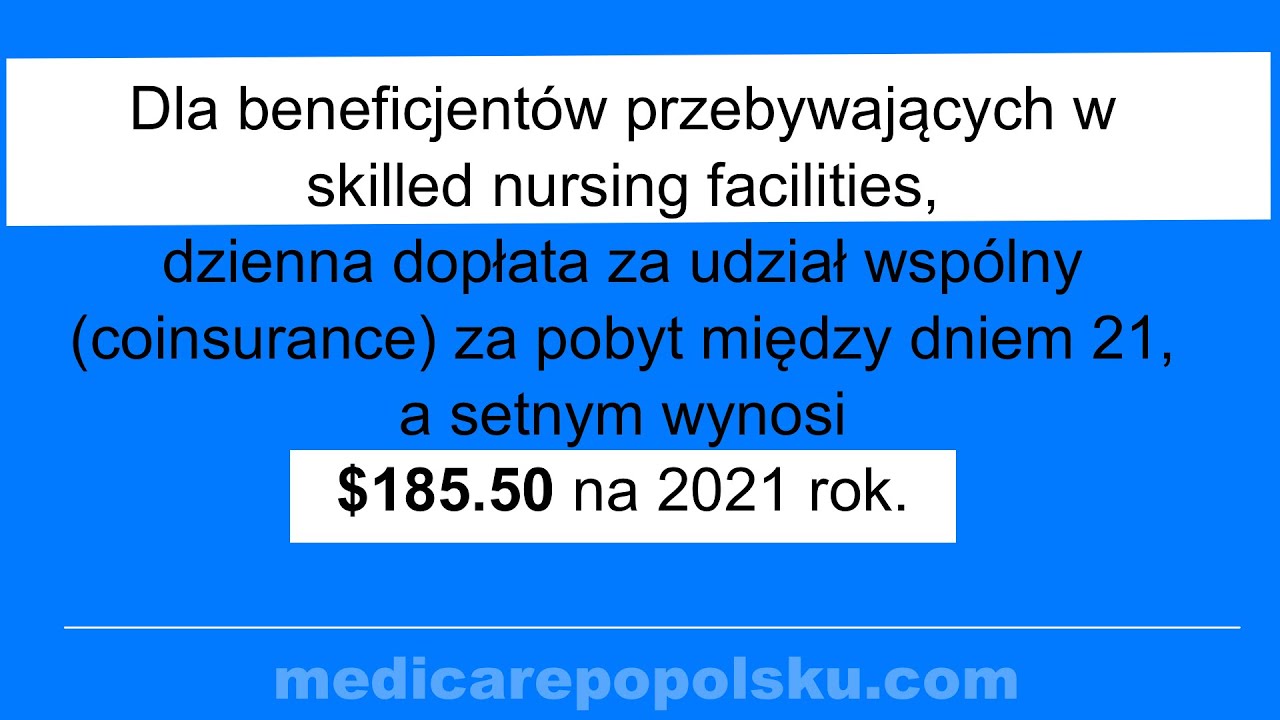 Medicare Część A I B - Ceny I Pokrycia Na 2021 Rok - YouTube