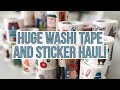 Washi Tape & Sticker Haul and Unboxing! Adorable New Items from The Washi Tape Shop