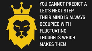 Leos Will Never Let You Know These Things - MUST WATCH