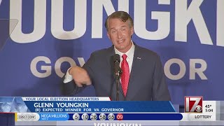 Republican Glenn Youngkin wins Virginia governor's race