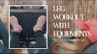 How To Use Leg Press Machine With Heavyweights /Leg Day