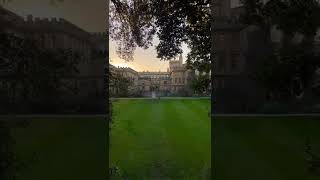 New College, Oxford at Sunset