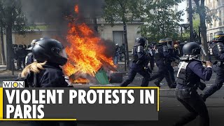 Paris protesters clash with police, vandalise property | France | Controversial Security Bill