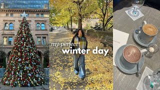 perfect winter day in nyc ☃·❅°*˖