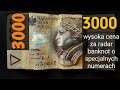 Szok 200 złotych za 3000 złotych, banknot o specjalnych numerach RADAR PMG 67, Solid i inne 10.2021