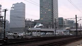 東北本線＆釜石線　C58 SL銀河試運転　盛岡駅入換① 2014年3月5日