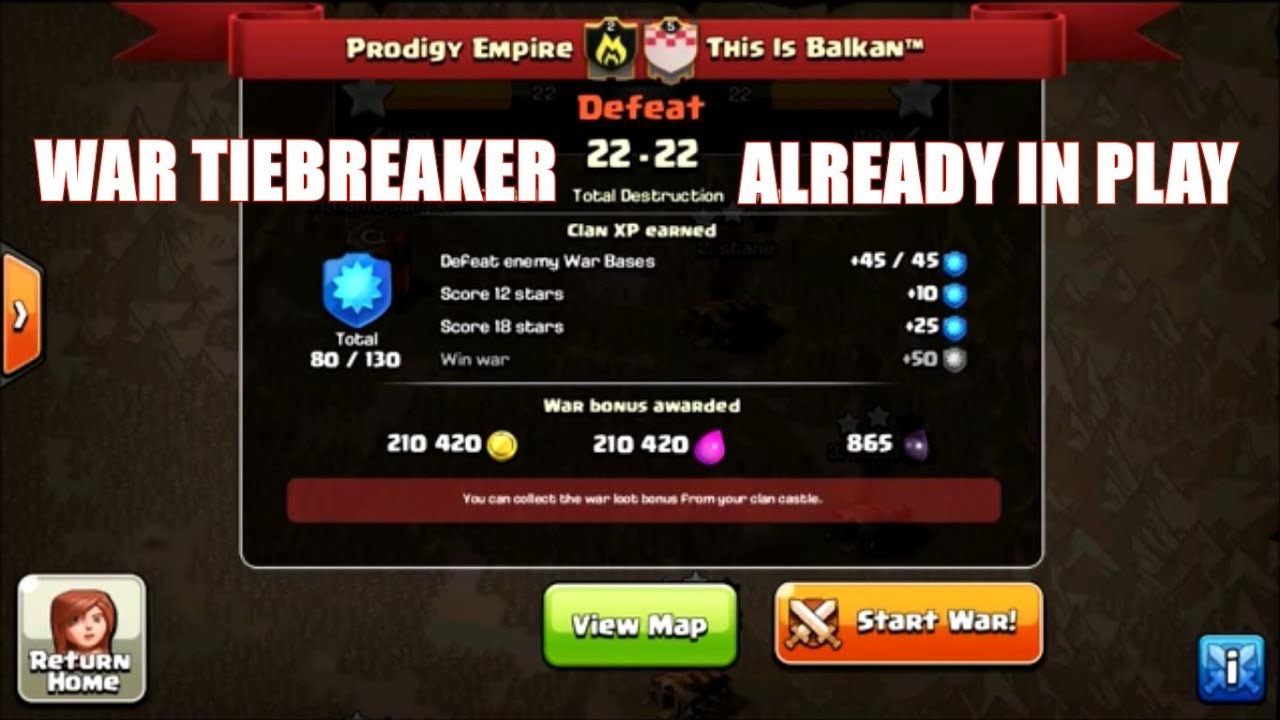 Clash Of Clans - BIG Loot Raids+Tiebreaker ALREADY Comes Into Play ...