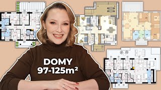 SAMI CHCIELIŚCIE! Domy zasugerowane przez Was | Analiza projektów domów parterowych 97 - 125m²