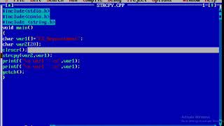 strcpy() with Program | #43
