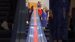Escalator prank😜#ytshorts #youtube #shorts #escalator #reaction #random #masti