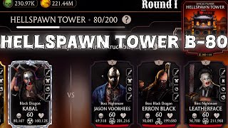 Fatal Hellspawn Tower Boss Battle 80 Fight + Reward Mortal Kombat Mobile