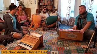 Amala Harinam Das Live Kirtan - Online Kirtan Mela - ISKCON NYC Virtual Ratha Yatra 2020