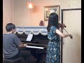 見上げてごらん夜の星を 坂本九 piano u0026 violin