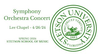 Symphony Orchestra Concert - Lee Chapel 4/26/24