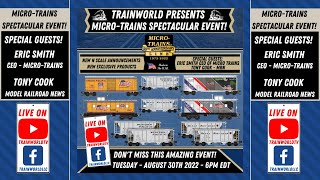 Micro-Trains Spectacular Virtual Event! With CEO Eric Smith!