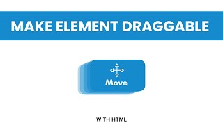 How to Make a Draggable HTML Element (Div) with JavaScript | Frontenddude