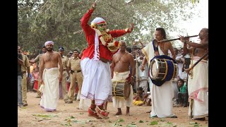 ചരിത്ര പ്രസിദ്ധമായ ശാർക്കര കാളിയൂട്ടിനു കുറികുറിച്ചു. #sarkaratemple #kaaliyoot