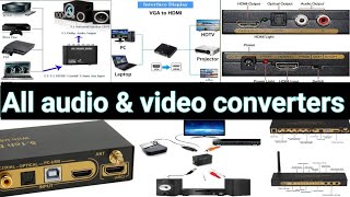 All audio, video converter [ stereo & 5.1 sound, 4k videos, 3D ]