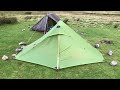 lanshan 2 pro zpacks duplex high wind test lightweight tent camping