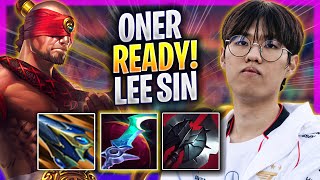 ONER IS READY TO PLAY LEE SIN! - T1 Oner Plays Lee Sin JUNGLE vs Vi! | Season 2024