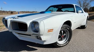 1970 Trans Am 400 Ram Air 3 W 4-speed Frame Off Matching 58k Miles Stock #1744