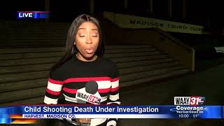 MADISON COUNTY SHERIFF'S OFFICE INVESTIGATES ACCIDENTAL DEATH OF A CHILD