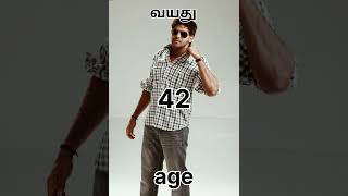 All tamil heroes age || தமிழ் நடிகர்களின் வயது