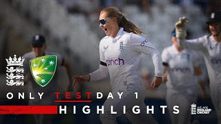Perry & Ecclestone Star | Highlights - England v Australia Day 1 | LV= Insurance Women’s Test 2023