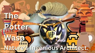 The Potter Wasp - Nature's ingenious architect