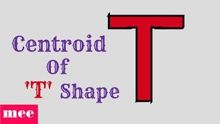 Centroid of T shape