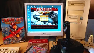 CRIMSON SKIES Microsoft by Zipper Interactive big box en PC Retro Windows 98 D3D games | Gameplay