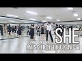 She (Miss Trot'Ok Gyeng-I') Beginner Line Dance |  Demo | 초급라인댄스 | ⭐KSLDA 교육위원 이희선