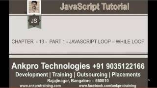 JavaScript for beginners - Chapter 13 - Loops Part 1 While loop