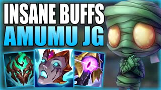 HOW TO EASILY CARRY GAMES WITH AMUMU JUNGLE AFTER SOME HUGE BUFFS! Gameplay Guide League of Legends